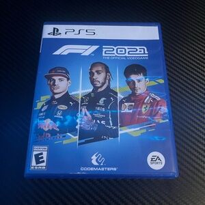 PS5 F1 2021 Video Game - Blue